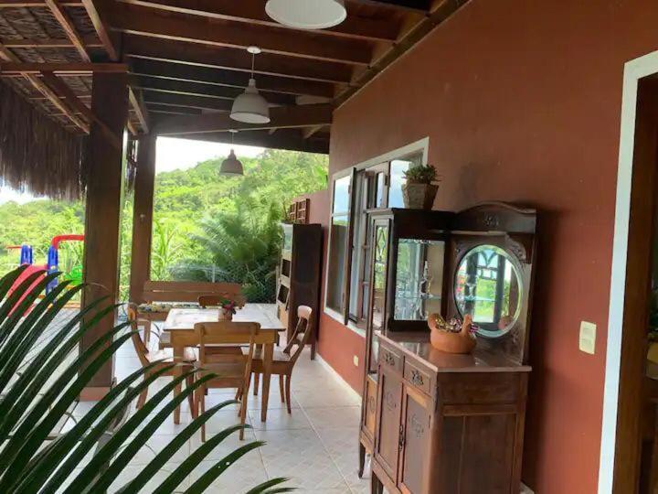 Casa Na Praia Com Vista Para O Mar Парати Экстерьер фото